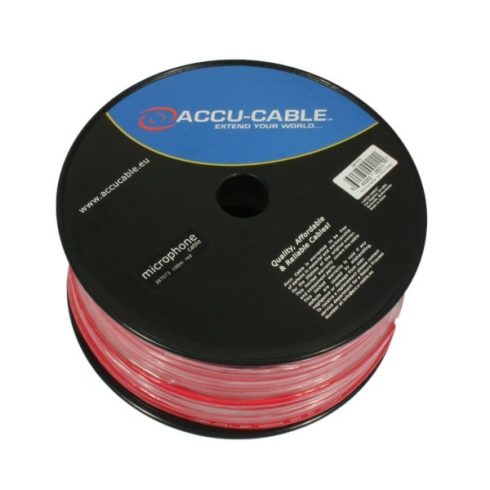 AC-MC/100R-R Microcable roll, 100m, red