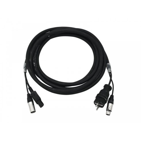Accu-Cable combi Power + XLR 10m