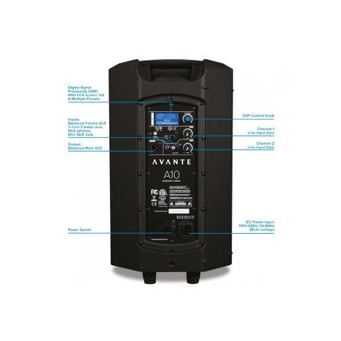 AVANTE A10 aktív hangfal  (Archiv)