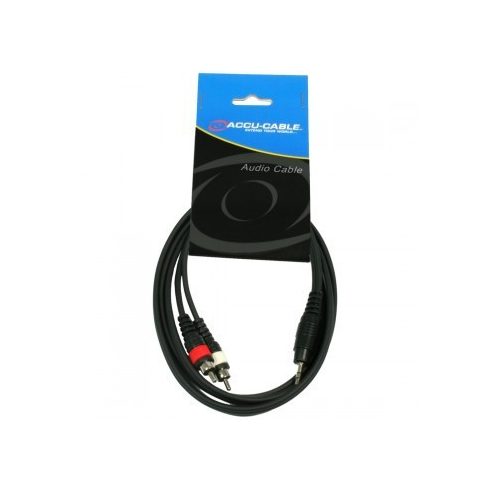 AC-J3S-2RM/3 3,5 Jack Stereo/2xRCA cinch
