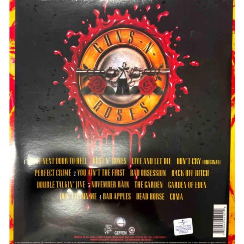 Guns N' Roses Use your Illusion Lp új