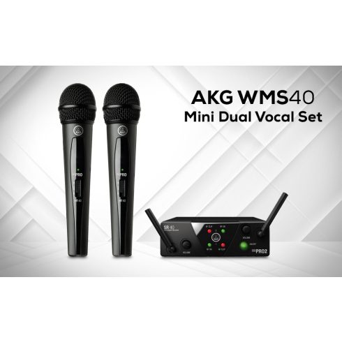 AKG WMS 40 Mini Dual Vocal