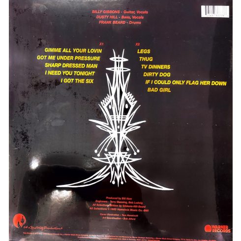 ZZTOP Eliminator  Lp új
