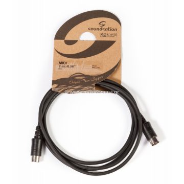 Soundsation BMD-2BK MIDI kábel (2 mt)