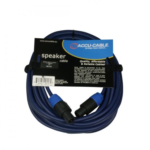 AC-SP2-2,5/10 Speaker cable 2pin 2x2,5mm