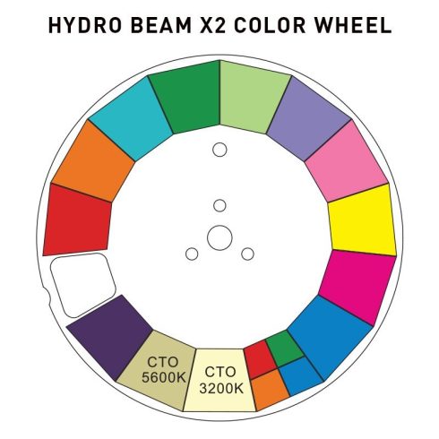 ADJ Hydro Beam X2 víz és por álló