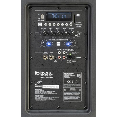 Ibiza Sound PORT 12 UHF MKII