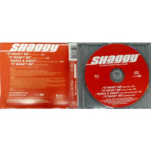 Shaggy - it wasn't me