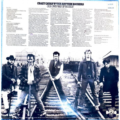 Crazy Cavan 'n' the rhythm rockers