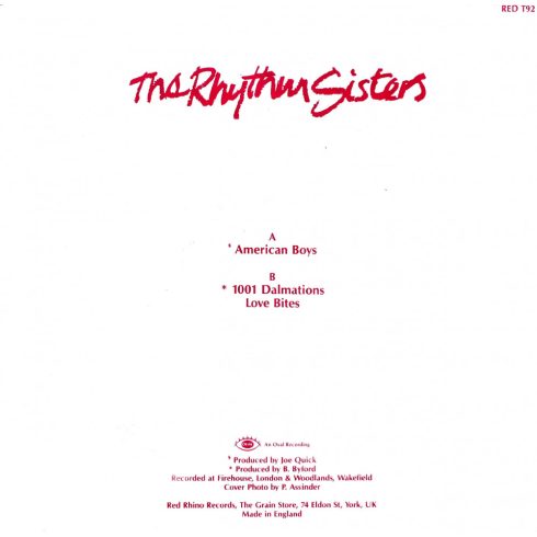 The rhythm sisters - American boys