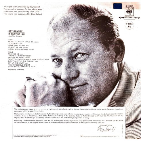 Ray Coniff - It must be him