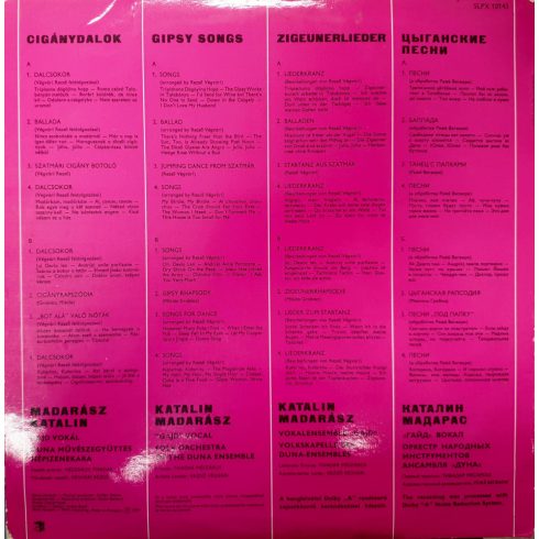 Cigánydalok Katalin Madarász