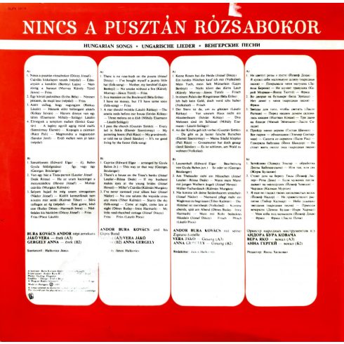 Nincs a pusztán rózsa bokor