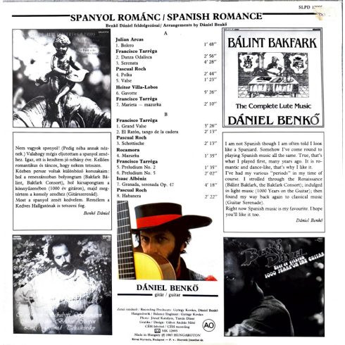 Spanish Romance Dániel Benkő