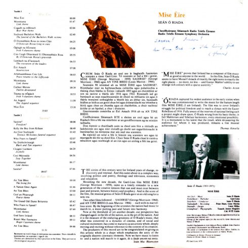 Mise Éire seán ó riada