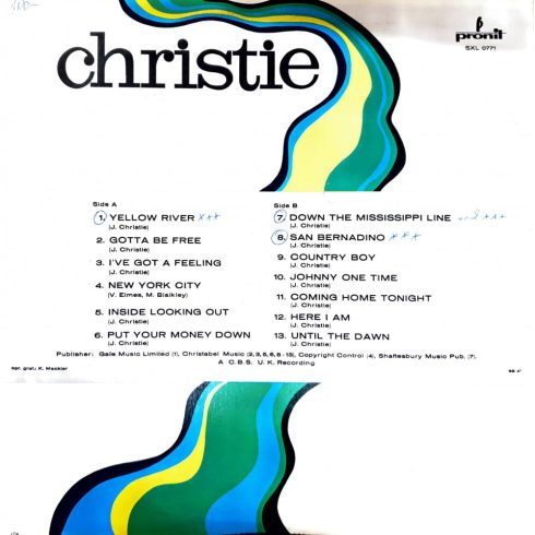Christie - Yellow river