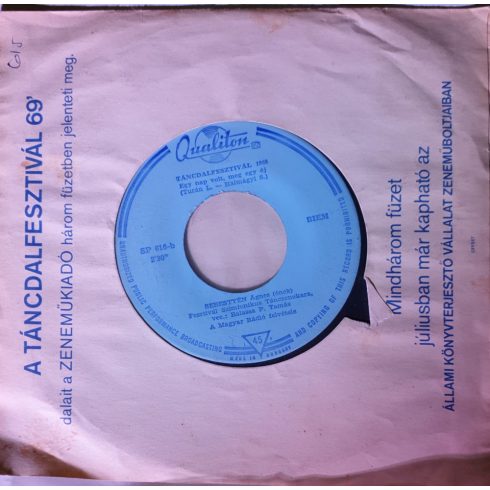 Sebestyén Ágnes - Egy nap volt, meg egy éj