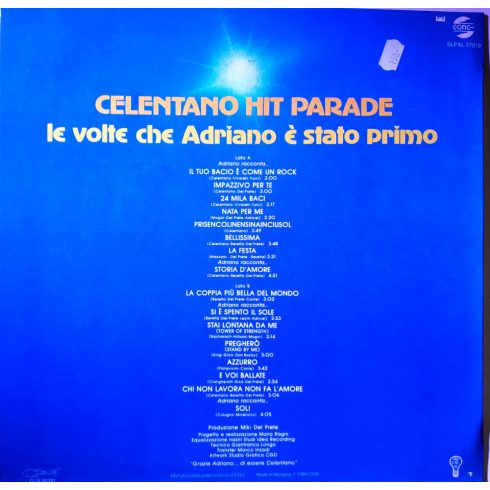 Celentano Hit Parade