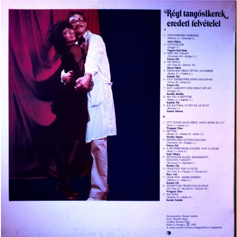 Szívbajok ellen, kisassziny, szedjen tangót!