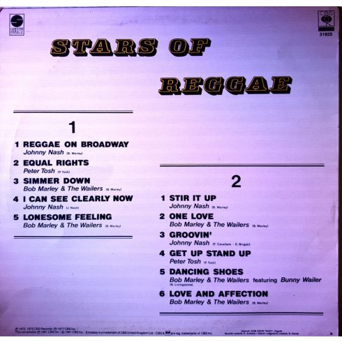 Stars of Reggae