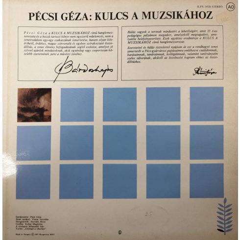 Pécsi Géza - Kulcs a muzsikához