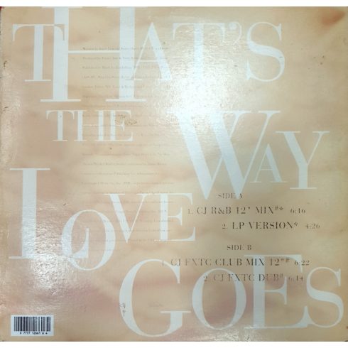 Janet - That's the way love goes