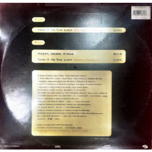 Centory - Take it to the limit